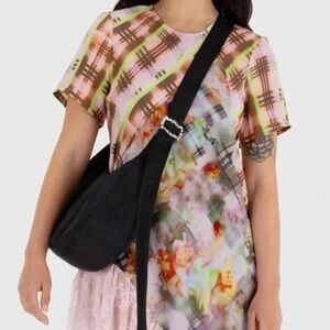 Baggu x Collina Strada half moon nylon crossbody bag